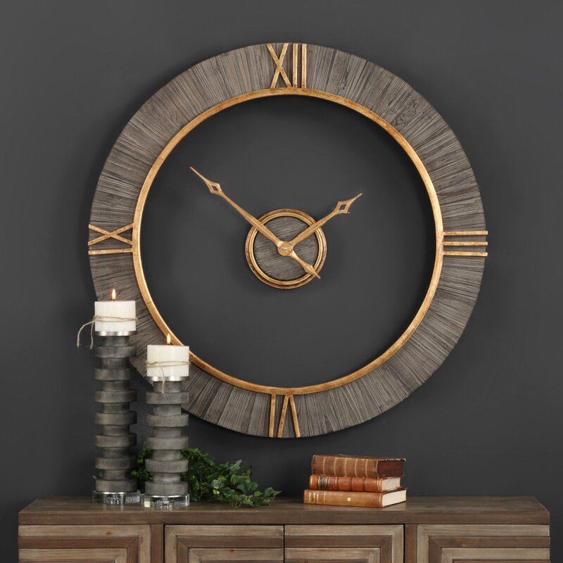 Everly Quinn Oversized Modern 39" Wall Clock & Reviews Wayfair.ca